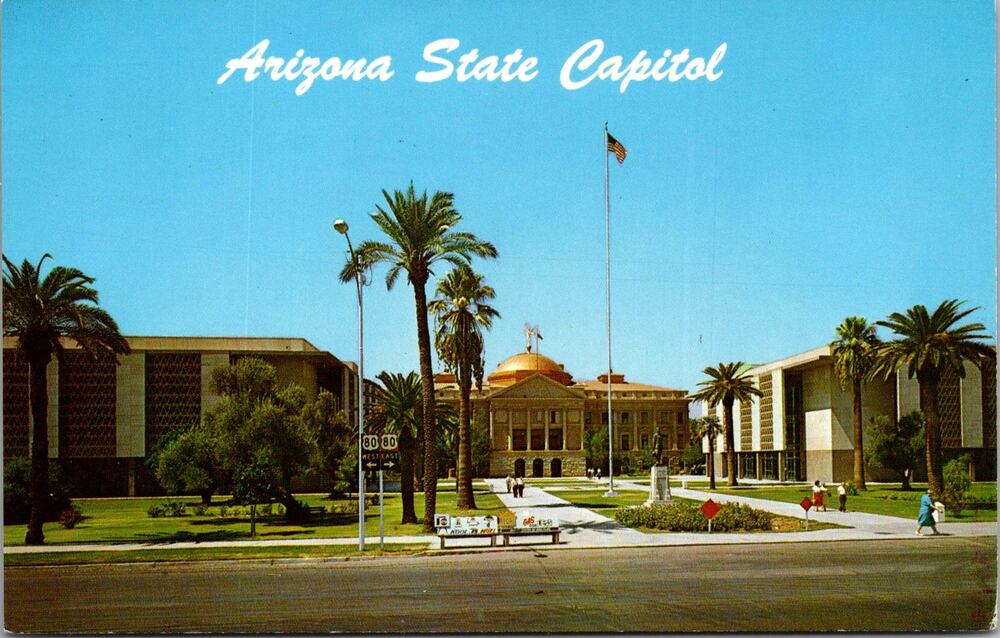 Arizona State Capitol in Phoenix AZ Vintage Postcard SP10-17